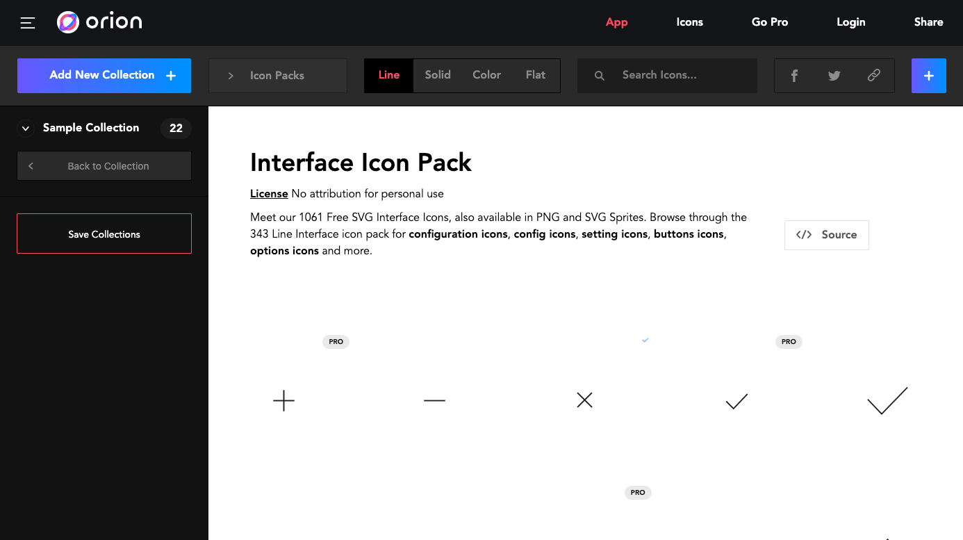 Free SVG & PNG Icons - Orion Icon Library